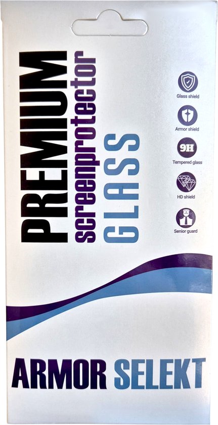 Armor Selekt gehard glas screenprotector voor iPhone 15 Pro