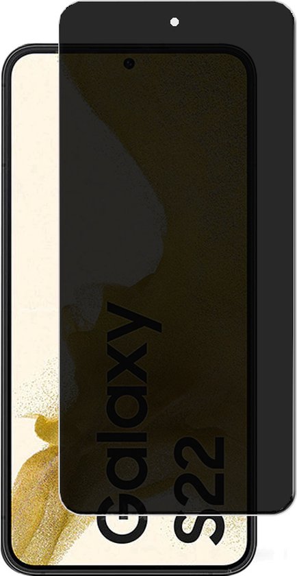 Lennexo Privacy Screenprotector voor Samsung Galaxy S22