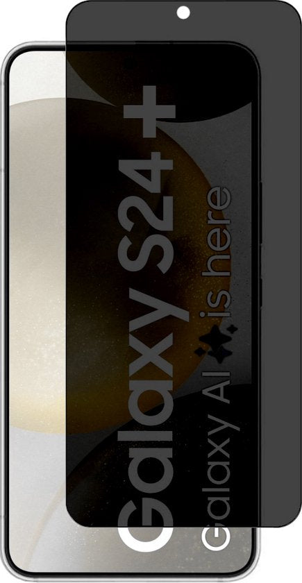 Lennexo Privacy Screenprotector voor Samsung Galaxy S24+