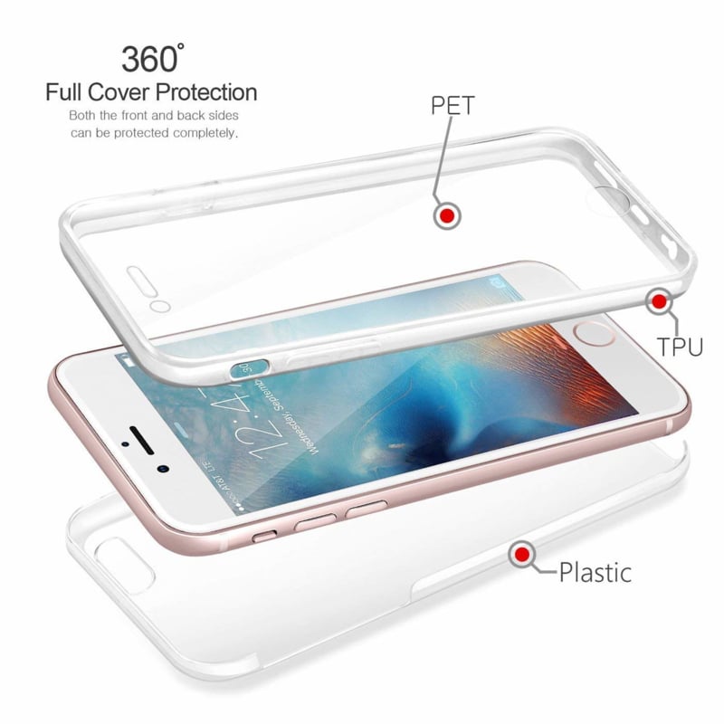iPhone 6 / 6S 360° Ultra Clear telefoonhoesje