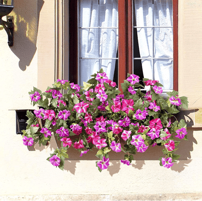 Lifelike kunstpetunia's weerbestendige bloemen