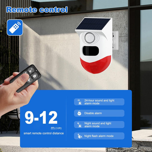 SecureGuard zonne-energie bewegingsmelder