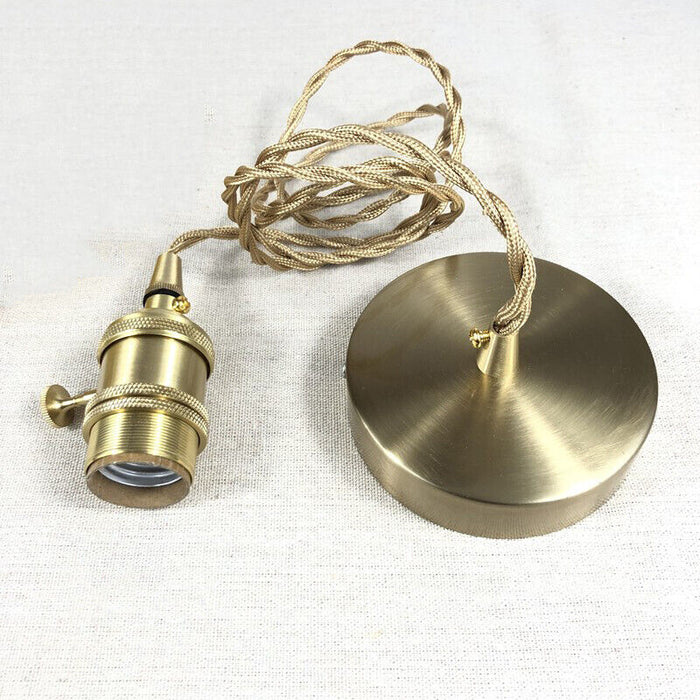 Vintage Cilindervormige Glazen Hanglamp