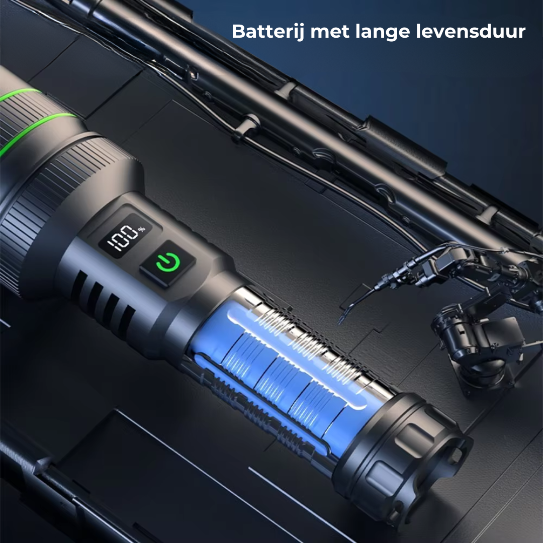 PowerBeam zoombare LED zaklamp