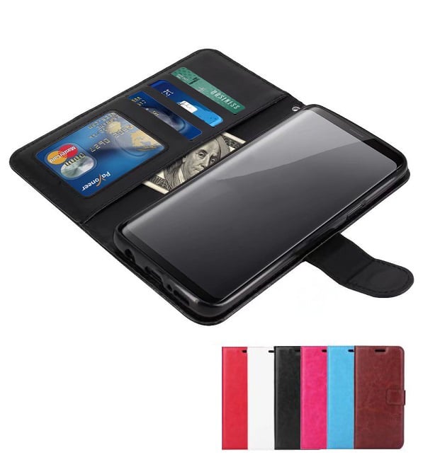 Galaxy S10 Plus Leren Portemonnee Hoesje