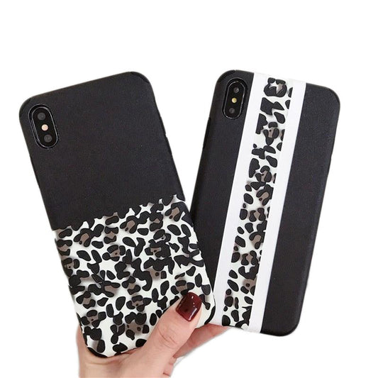 iPhone Xs Max TPU hoesje luipaardprint