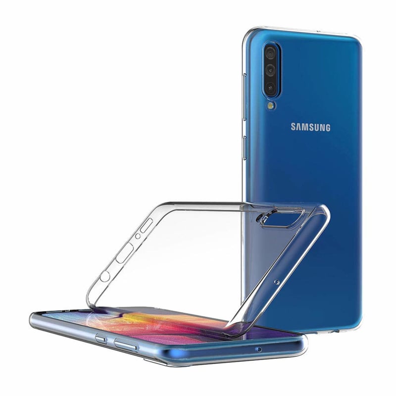 Galaxy A50 transparant TPU hoesje
