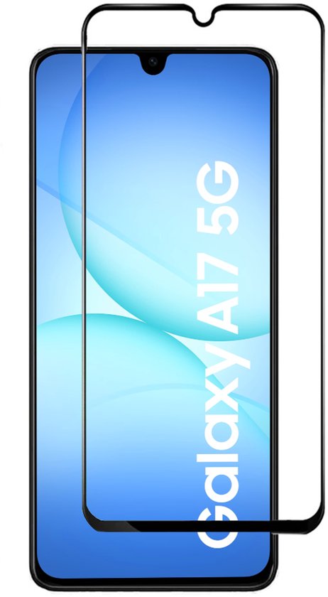 Lennexo Full Cover Tempered Glass Screenprotector voor Samsung A17