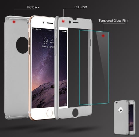 iPhone 7 Plus / 8 Plus 360° Full Cover Hoesje
