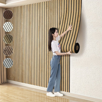 WoodSkin 3D zelfklevend schuimhout behang
