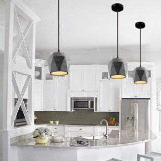SMD Living industriële cement hanglamp