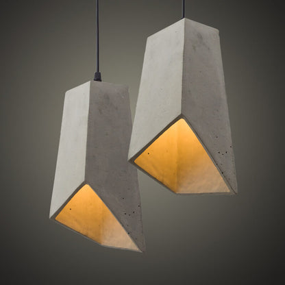 SMD Living industriële cement hanglamp