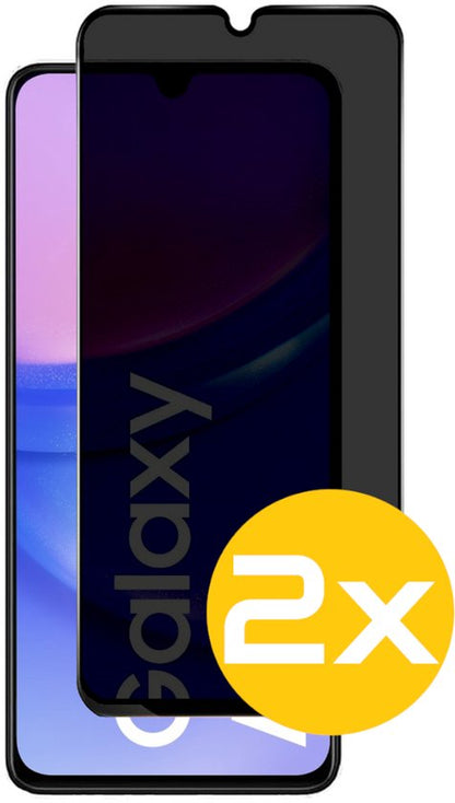Lennexo Privacy Screenprotector voor Samsung Galaxy A15