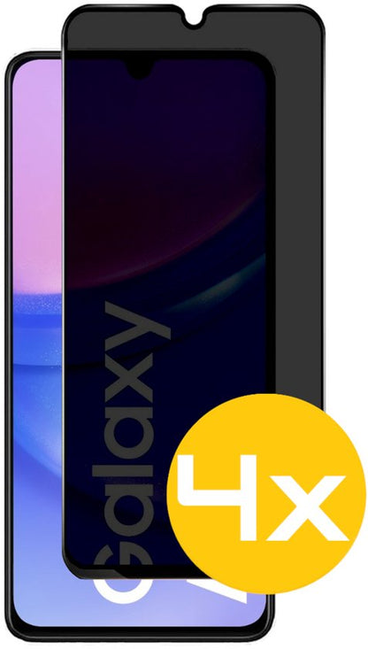 Lennexo privacy screenprotector voor Samsung A15