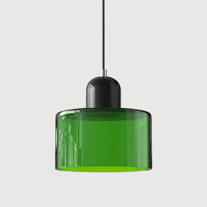 Retro Glazen Hanglamp
