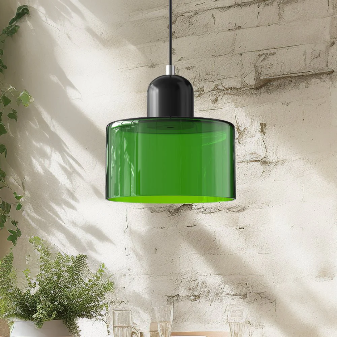 Lumio Retro glazen hanglamp