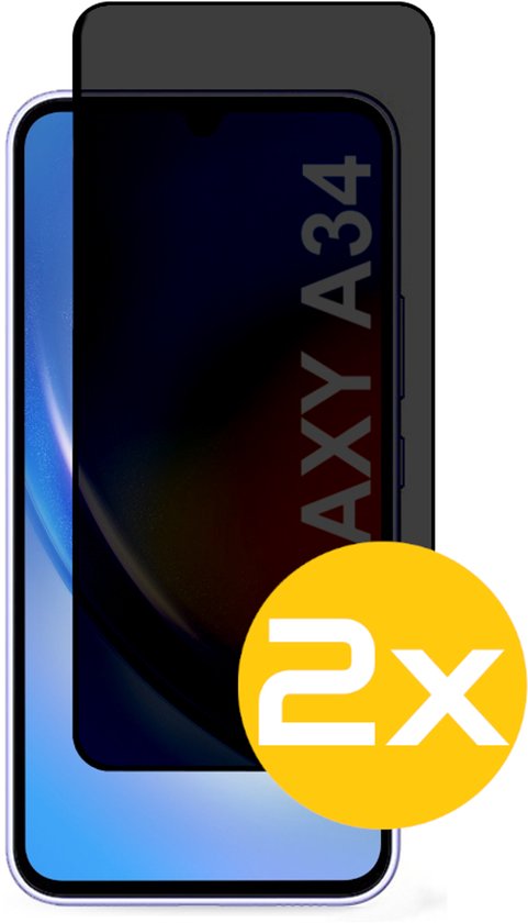 Lennexo Privacy Screenprotector voor Samsung A34