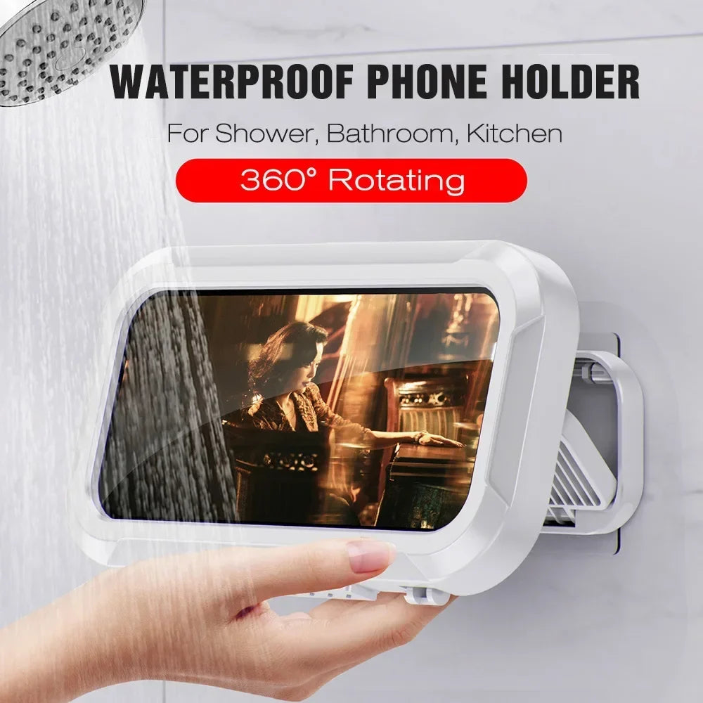 ShowerView™ waterdichte douche telefoonhouder
