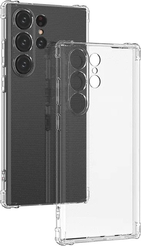 Lennexo Anti Shock Hoesje voor Samsung Galaxy S23 Ultra