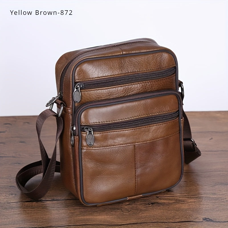 UrbanHide leren crossbody rughoes