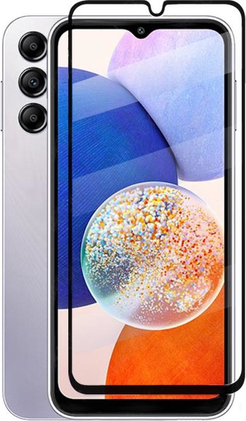 Lennexo Tempered Glass Screenprotector voor Samsung Galaxy A14