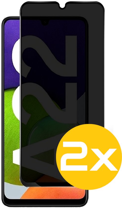 Lennexo privacy screenprotector voor Samsung A22 5G
