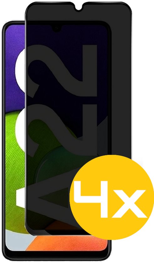Lennexo Privacy Screenprotector Samsung Galaxy A22 5G