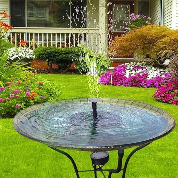 GardenFountain drijvende zonne-energie fontein