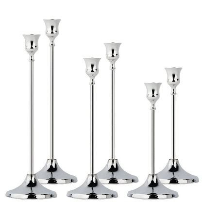 Goudlicht vintage kaarsenhouderset