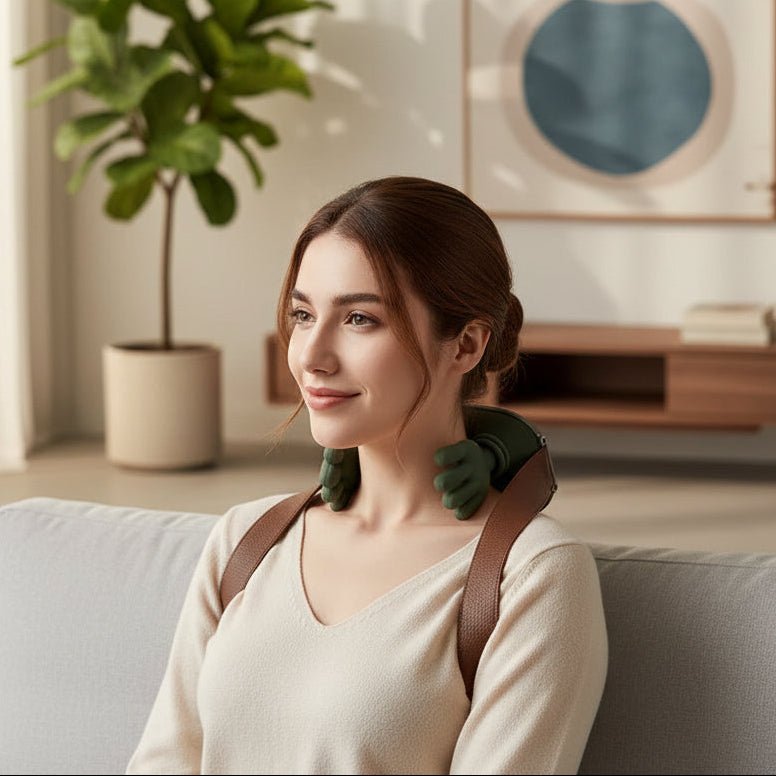 RelaxShiatsu 4D nek- en rugmassageapparaat