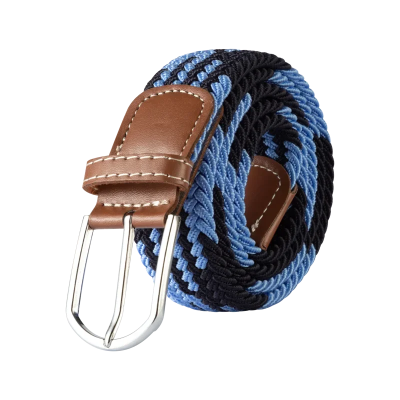 StretchBuckle elastische faux lederen riem
