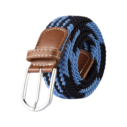StretchBuckle elastische faux lederen riem
