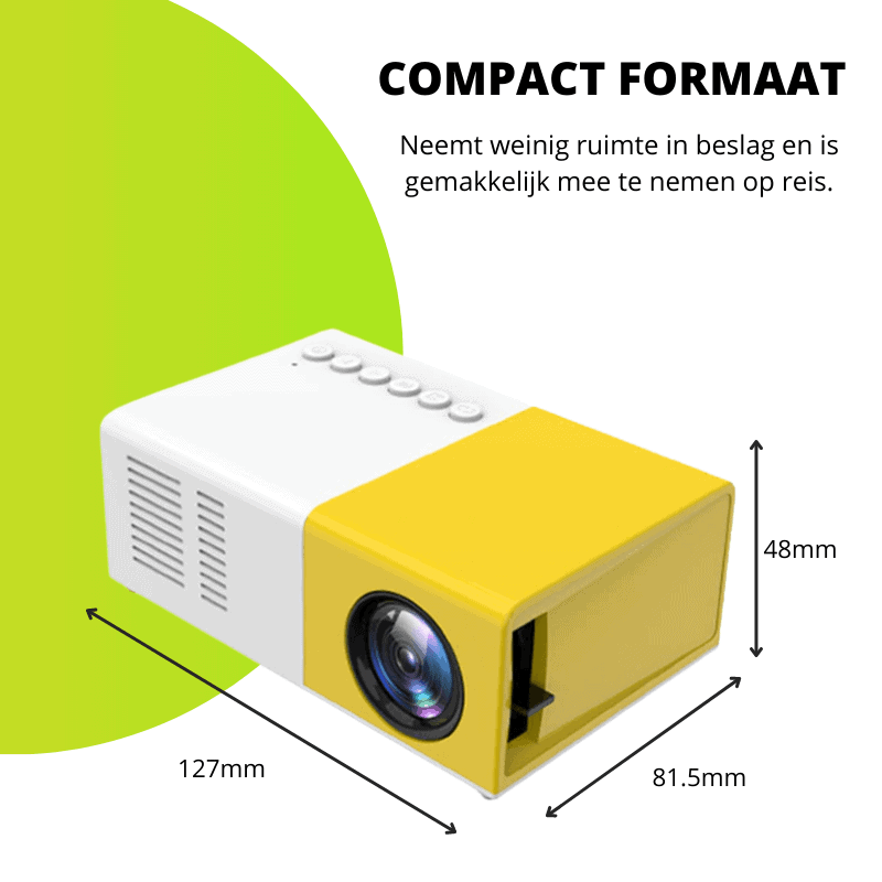 MiniBeam draagbare mini beamer