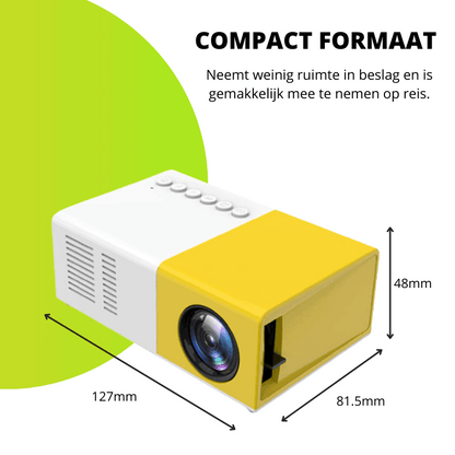 MiniBeam draagbare mini beamer