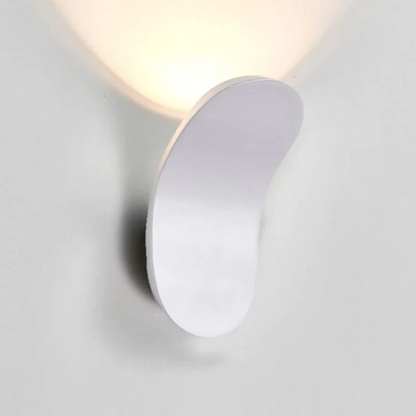 Scandinavische minimalistische LED wandlamp