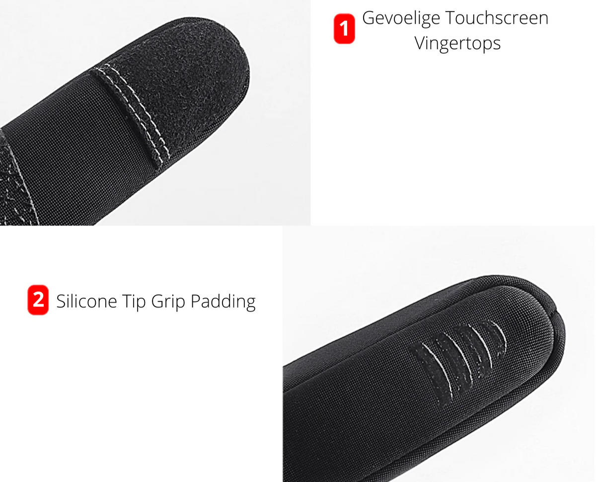 Sammy Jackson Touch PRO touchscreen handschoenen