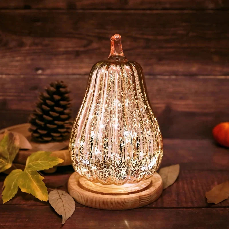 Lumio handgeblazen glazen herfstverlichting