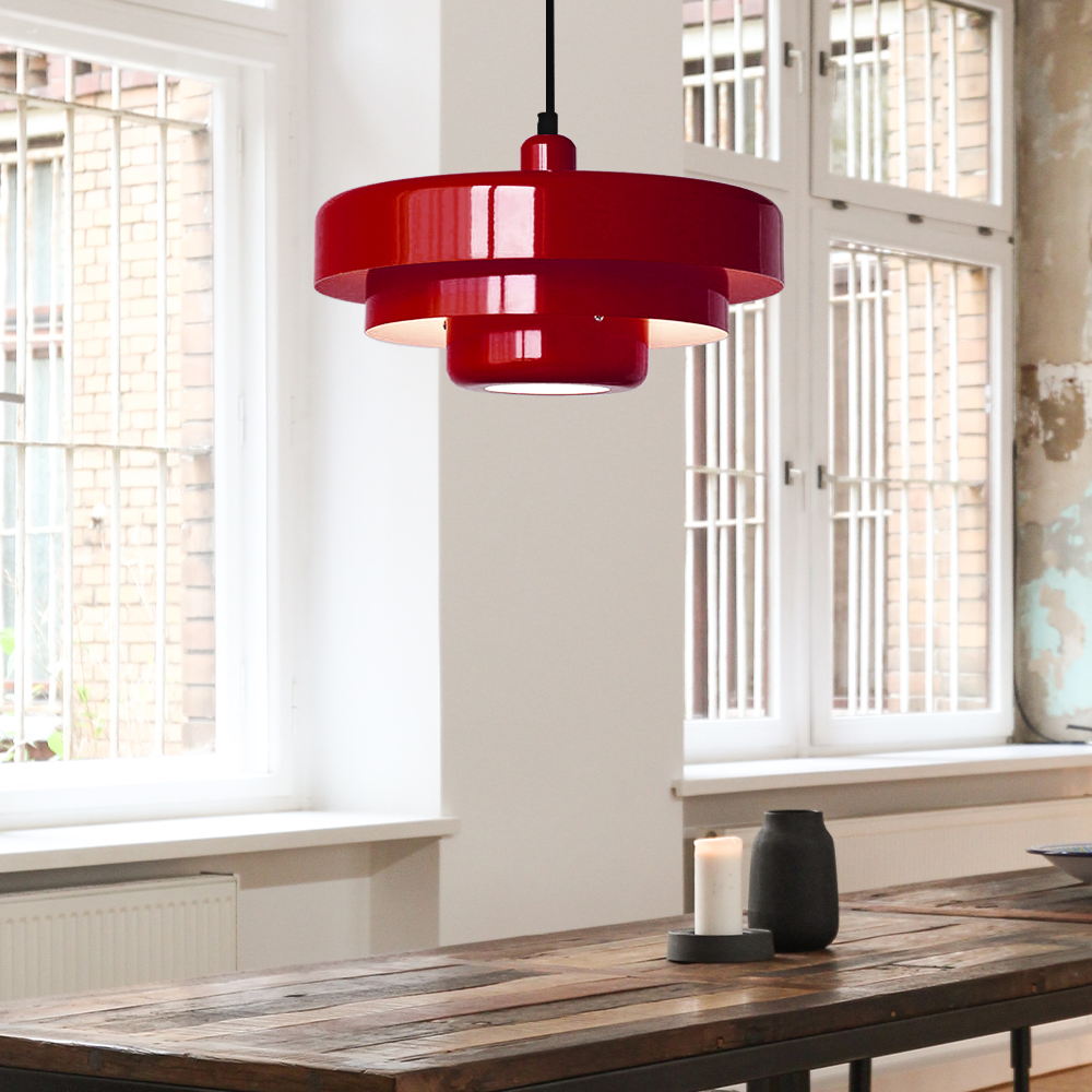 Ronde IJzeren Hanglamp