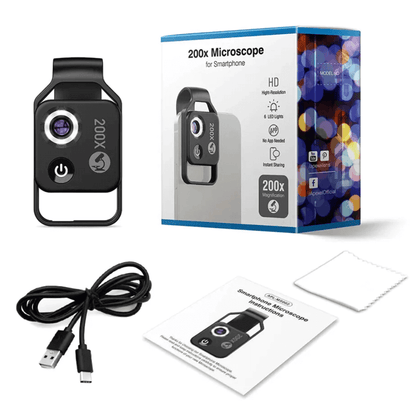 UberZoom x200 smartphone microscoop