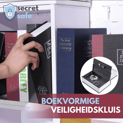 SecretSafe boekvormige kluis