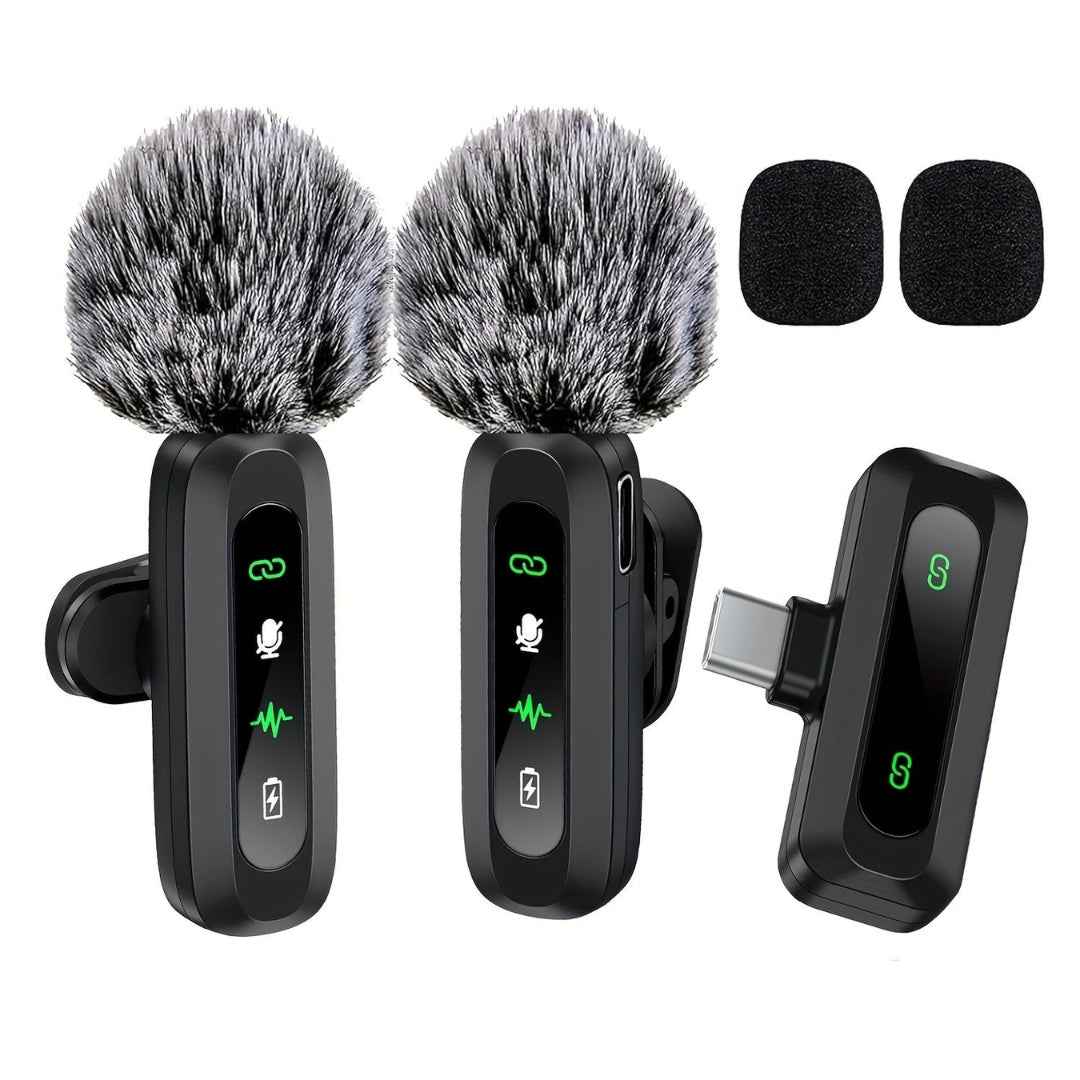 Draadloze clip microfoon