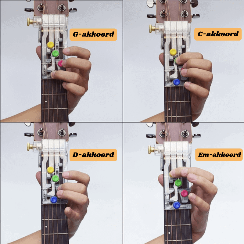 EasyChord gitaar akkoorden leersysteem
