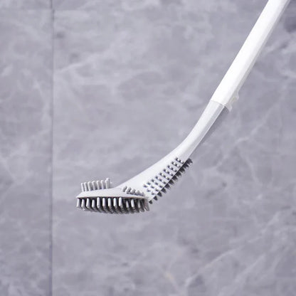 Silicone toiletborstel met wandhouder