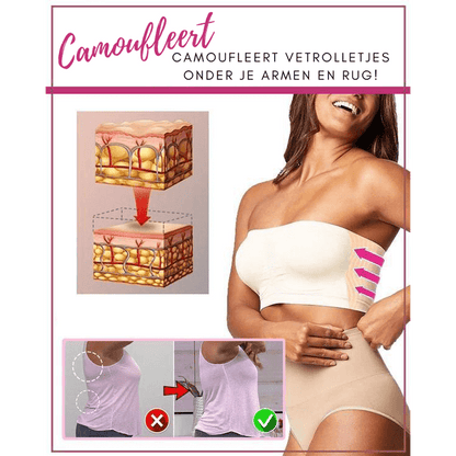 Diyu ondersteunende bandeau beha set van 3