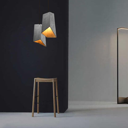 SMD Living industriële cement hanglamp