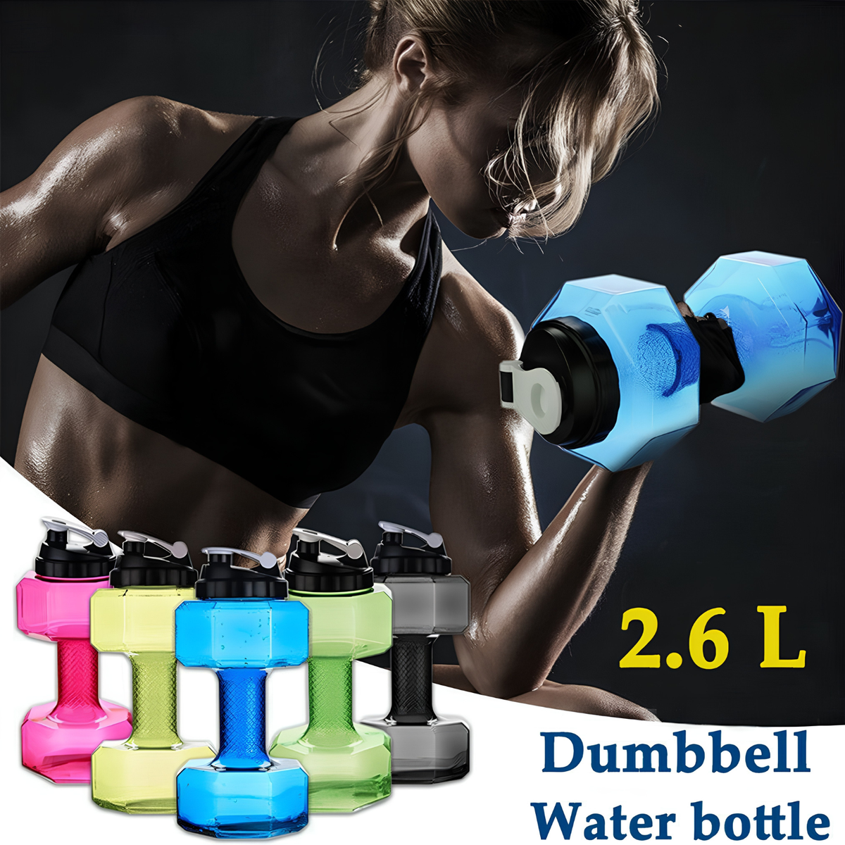 HydraBell innovatieve sport-waterfles