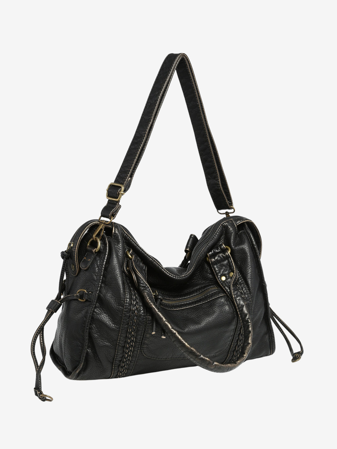 Elegante Dames Schoudertas Zwart