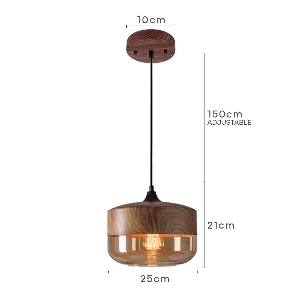 Lumio houten hanglamp
