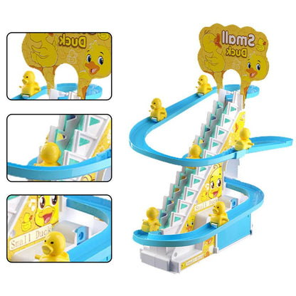 FunDuck elektrische eendenklimladder speelset