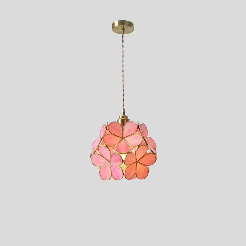 SMD Living Tiffany vintage glazen hanglamp